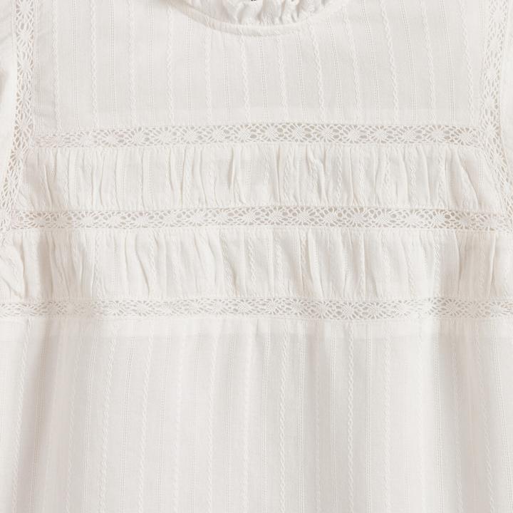 Immagine prodotto La Redoute Collections Bluse mit viktorianischem Kragen (128)