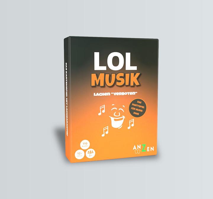 Actual product image Anzen Spiele ANZEN - LOL MUSIK - Laughter forbidden (3 - 12 Players)