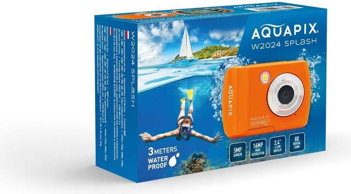 Produktbild Easypix Aquapix W2024 Splash (6.8 - 34 mm, 5 Mpx)
