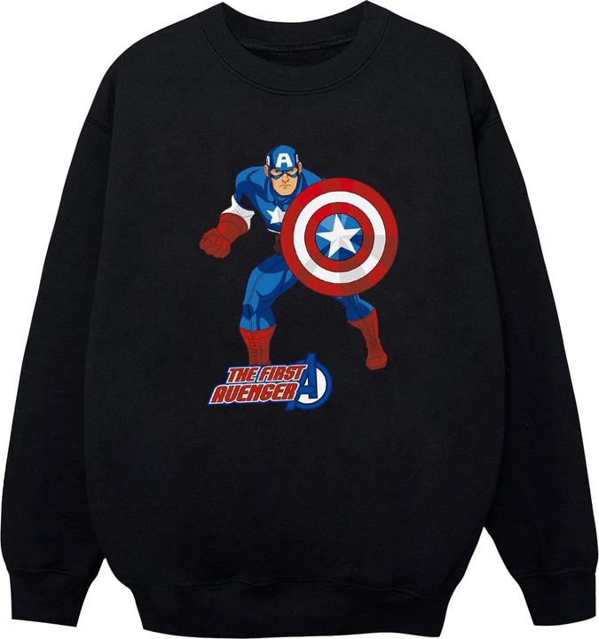 Immagine prodotto Captain America The First Avenger Felpa Ragazze (128)