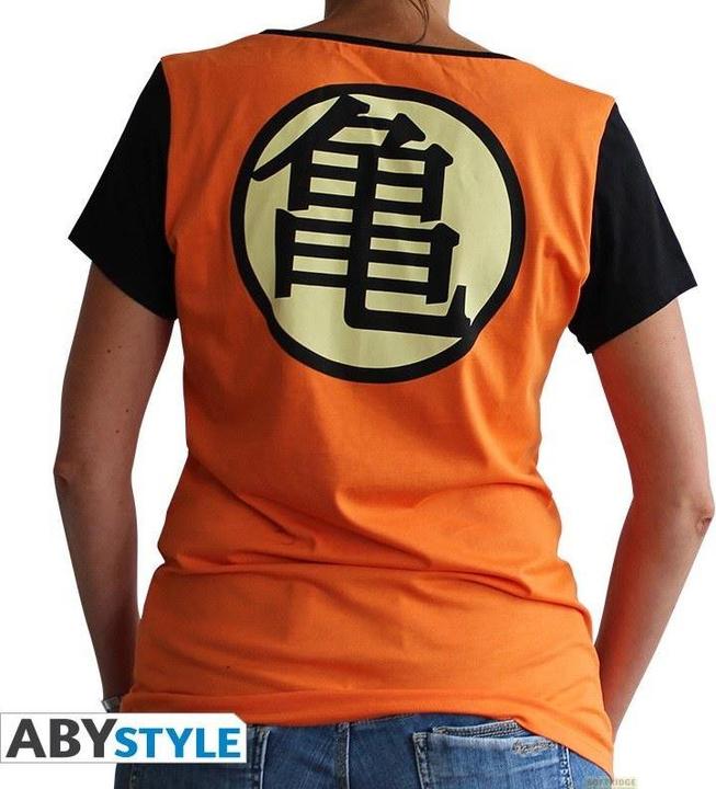 Produktbild ABYstyle DRAGON BALL - Tshirt Kame Symbol woman SS orange - premium (XL)