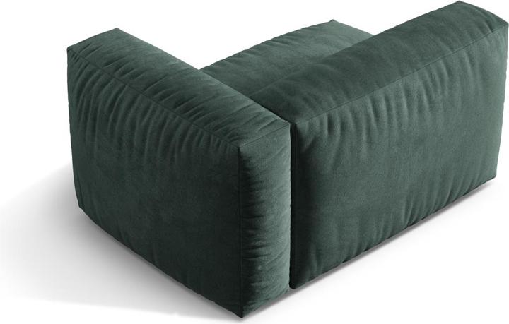 Image du produit Micadoni Chauffeuse Droit, "Martina", 1 Place, 121x106x75 Fabriqué en Europe (Canapé modulaire, 1 place)