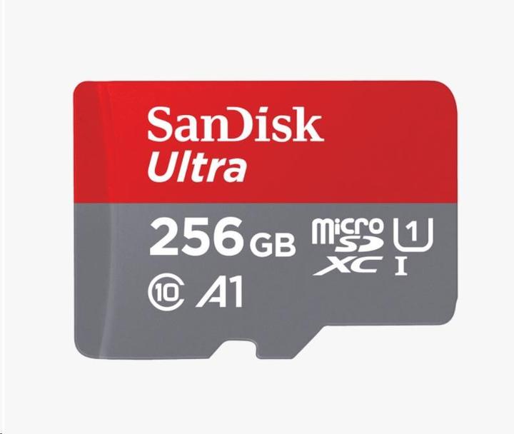 Image du produit SANDISK Ultra Lite microSDXC Ad. 256GB 100MB/s (256 Go, microSDXC, U1, UHS-I)