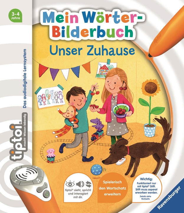 Produktbild tiptoi Starter-Set Stift und Wörter Bilderbuch (Deutsch)
