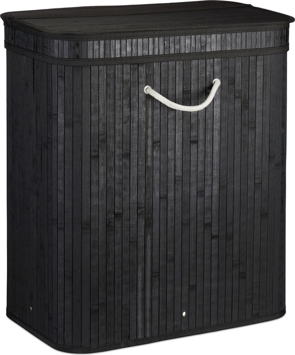 Immagine prodotto Relaxdays Cesto portabiancheria con coperchio (95 l)