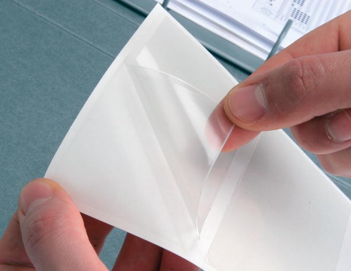 Actual product image Q-Connect Business card pockets (95 x 60 mm)