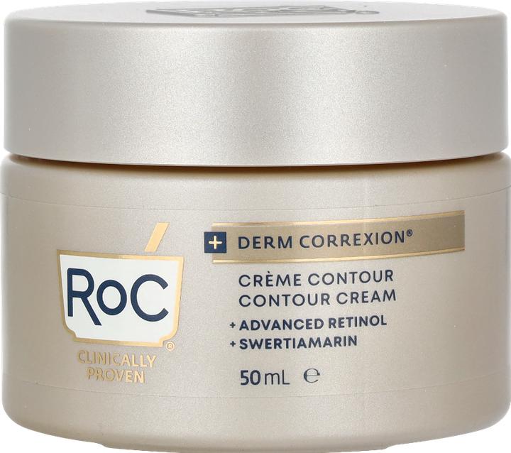 Produktbild Roc Derm Correxion Contour Cream for Face Neck and Jawline Sichtbare Gesichtsstraffung Hals Straffung (50 ml)
