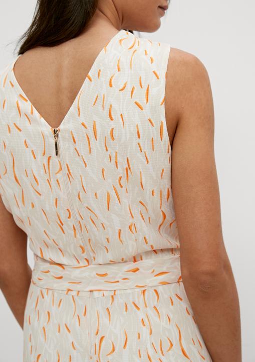 Image du produit Comma Jumpsuit mit Crêpestruktur (36)