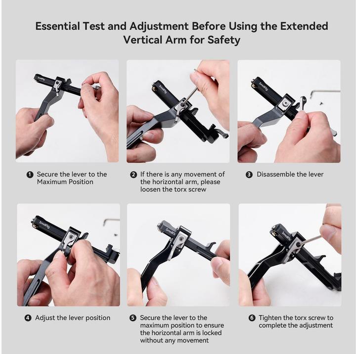 Produktbild SmallRig 4196 Extended Vertical Arm for DJI RS 3 Mini