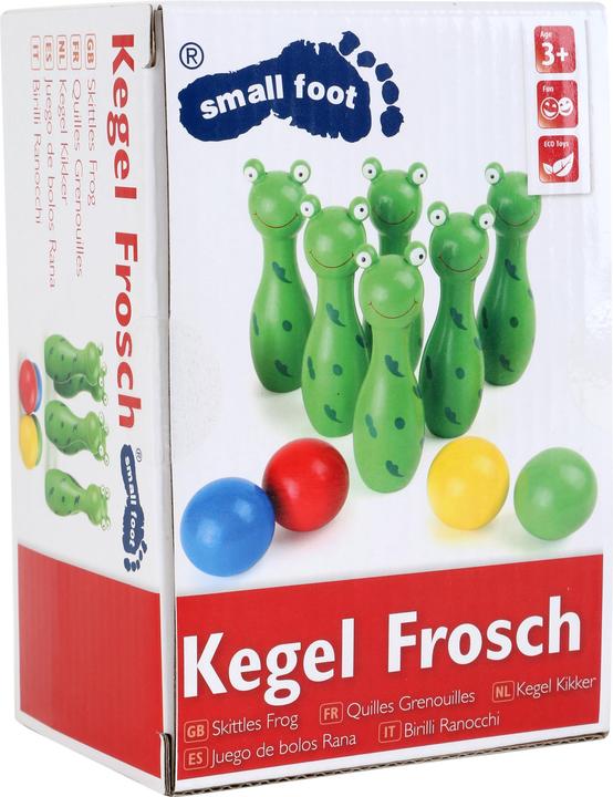 Produktbild small foot Kegel Frosch