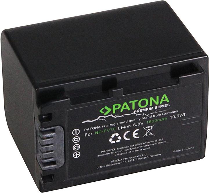 Actual product image Patona Sony NP-FV70 (Rechargeable battery)