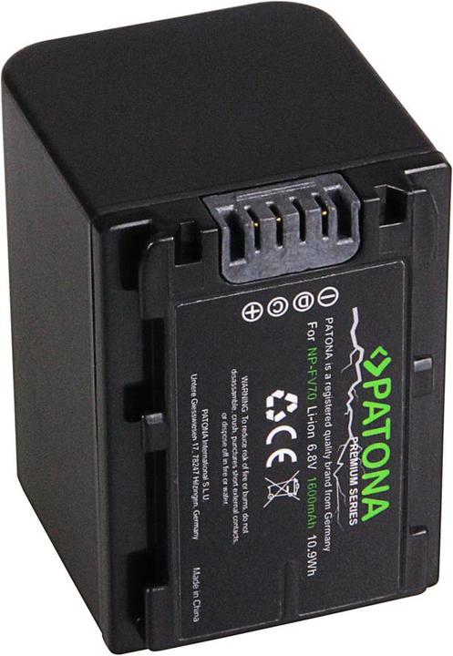 Actual product image Patona Sony NP-FV70 (Rechargeable battery)