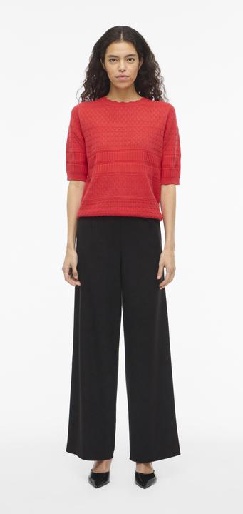 Immagine prodotto Vila VIMILOS Kurzärmeliges Strickoberteil (S)