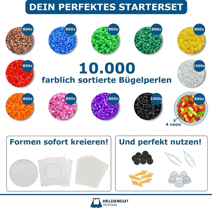 Produktbild Haldengut Mega-Bügelperlen-Set