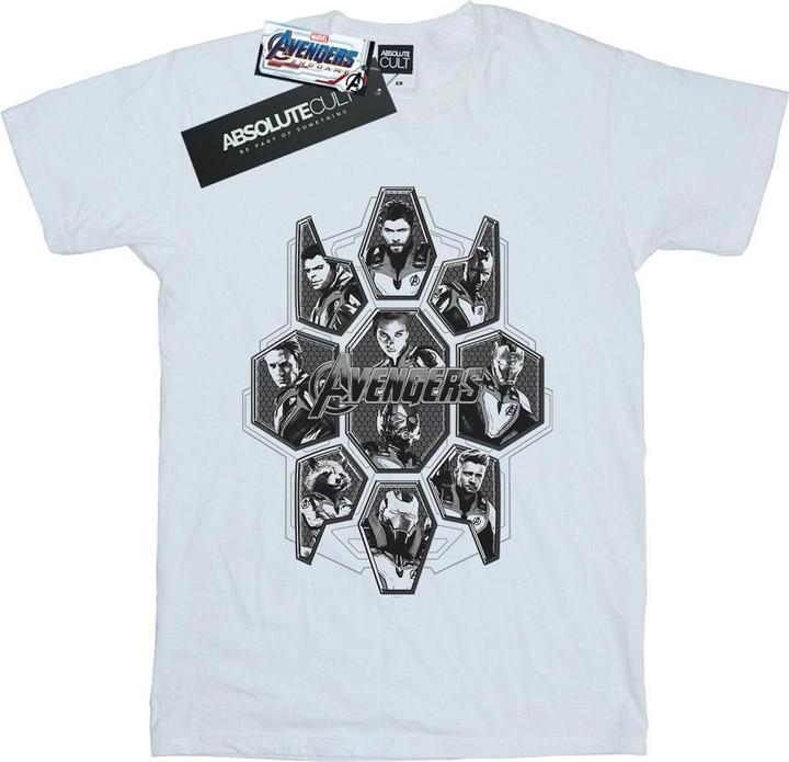 Immagine prodotto Avengers Endgame Hero Shapes Maglietta Uomo (4XL)