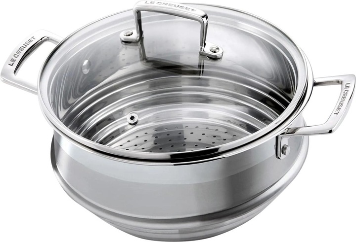 Le Creuset 3-Ply Multi-Dämpfeinsatz (24 cm, Metall)
