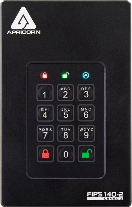Actual product image Apricorn Aegis Fortress L3 (2 TB)