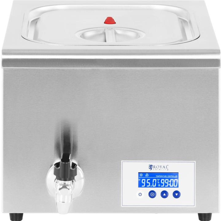 Produktbild Royal Catering Sous-vide-Garer 500W 16l 30 - 95°C Niedrigtemperaturgarer Niedertemperaturgarer