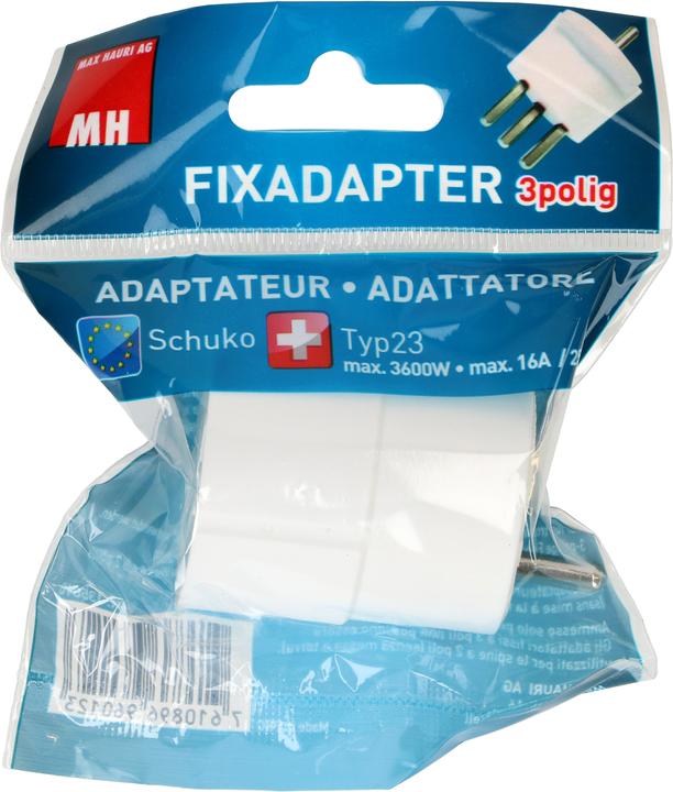 Produktbild Max Hauri Fixadapter (Typ 23, CEE 7/7)