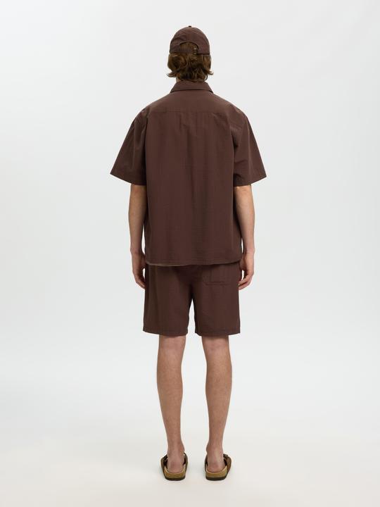 Immagine prodotto Selected Kurzärmeliges Seersucker Hemd (XL)