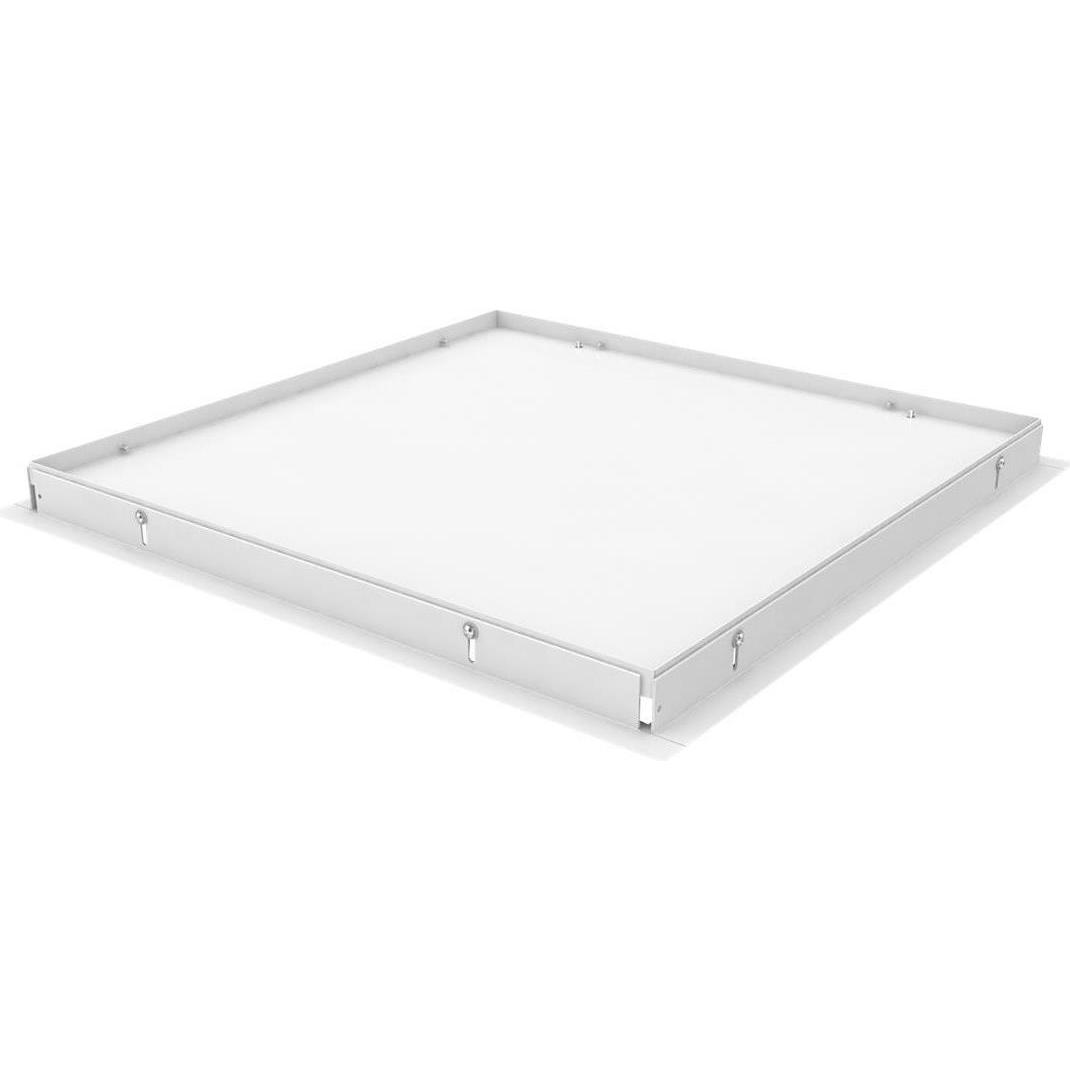 Kindermann Deckenabschlussplatte T-Profil (Decke), Beamer Halterung, Weiss