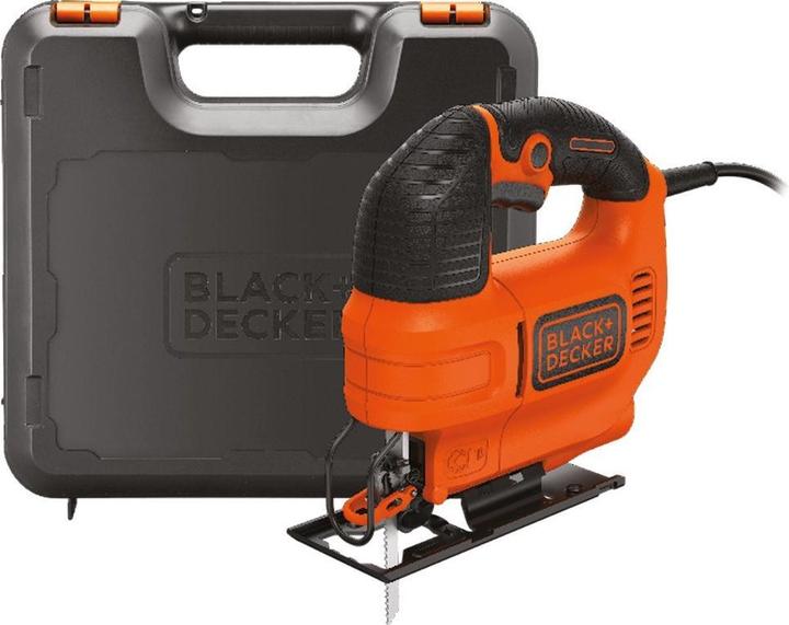 Black & Decker KS701EK 520W Electronic pendulum action jigsaw (AC, 520 W, 230 V, 7 cm, 3000 SPM, 1.5 cm)
