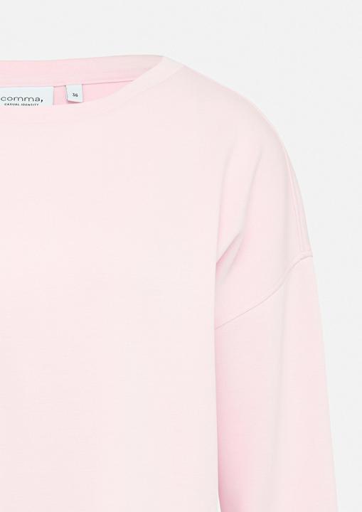 Produktbild Comma Sweatshirt Weiches Sweatshirt mit seitlichen Schlitzen (40)