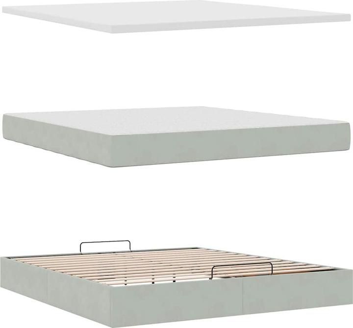 Produktbild vidaXL Ottoman-Bett (180 x 200 cm)