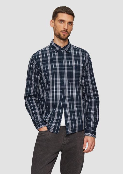 Immagine prodotto S.Oliver Hemd Regular Fit: Kariertes Hemd mit Label-Patch (3XL)