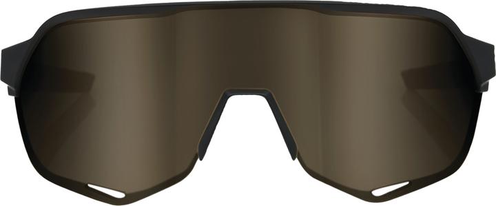 Produktbild 100% S2 Matte Black Soft Gold Mirror Lens (Schwarz matt, Gold)