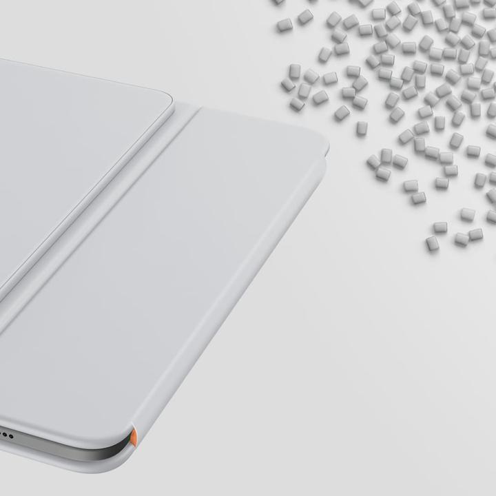 Produktbild Logitech Flip Folio Pale Grey (Schweiz, Apple iPad Air 11 2024, Apple iPad Air 11 2025, Apple iPad Air 2022, Apple iPad Pro 11 2024)