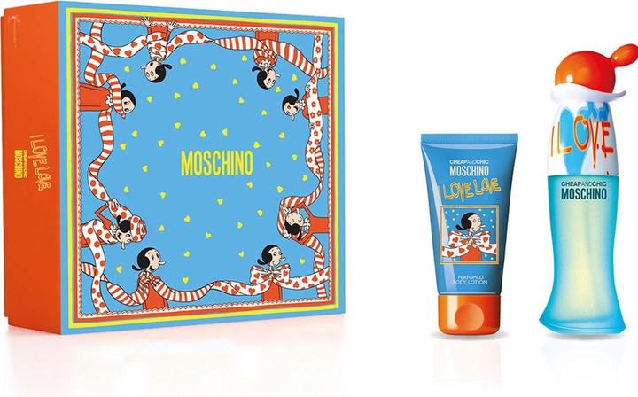 Moschino Regali I Love Love economici e chic (Set di profumi)