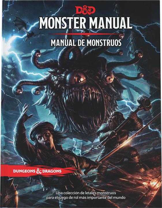 Actual product image Wizards of the Coast Dungeons & Dragons RPG Bestiaire Monstrueux *ESPAGNOL* (English)