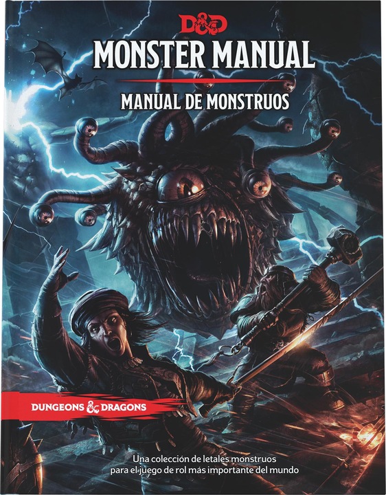 Actual product image Wizards of the Coast Dungeons & Dragons RPG Bestiaire Monstrueux *ESPAGNOL* (English)