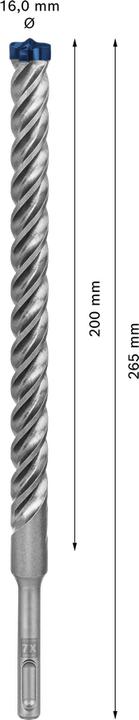 Actual product image Bosch Professional Zubehör Expert SDS plus-7X (16 millimetres)