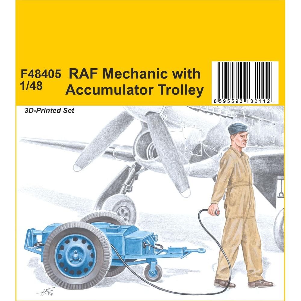 Thumbnail - Special Hobby RAF Mechanic with Accumulator Trolley
