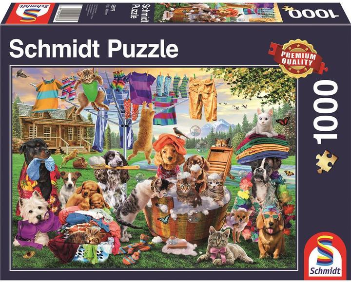 Image du produit Schmidt Spiele Crazy Pet Garden (1000 pièces)
