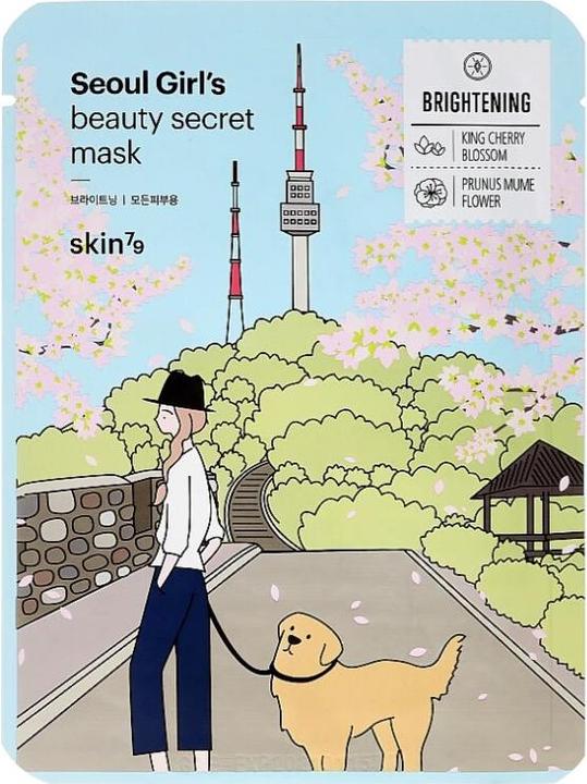 Actual product image Skin79 Seoul Girl's Beauty Secret Sheet Mask Brightening Mask - 20 G