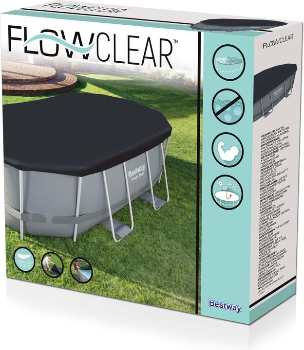 Produktbild Bestway Oval Frame Pool (230 x 418 cm)