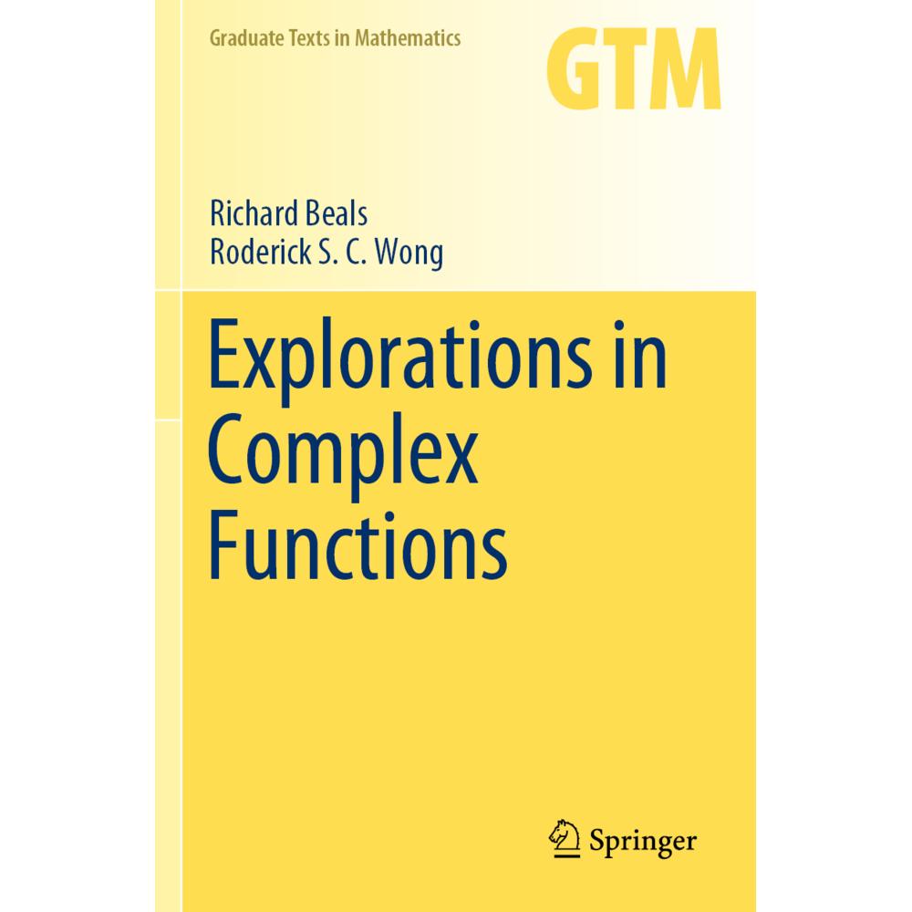 Explorations in Complex Functions, Fachbücher von Roderick S. C. Wong, Richard Beals