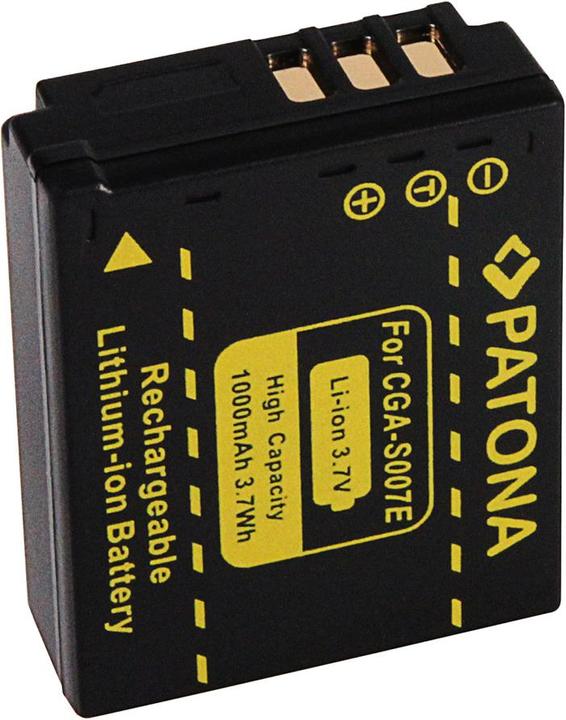 Produktbild Patona CGA-S007 Akku für Panasonic (Kamera Akku)