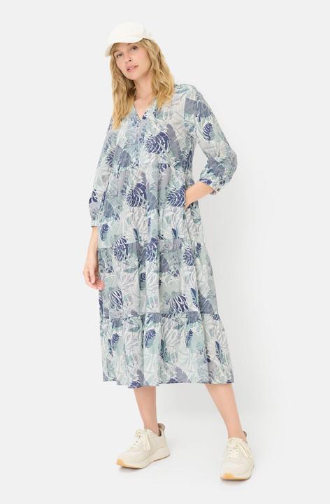 Image du produit Camel Active Mittellanges Sommerkleid mit Allover-Print (M)