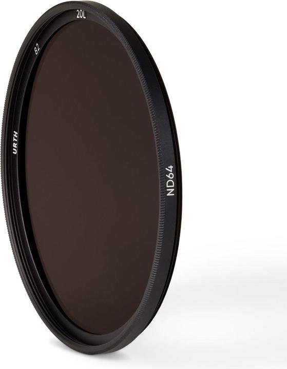 Actual product image Urth 82mm ND64 (6 Stop) Lens Filter (Plus+) (82 mm, Neutral density filter, 82 mm)