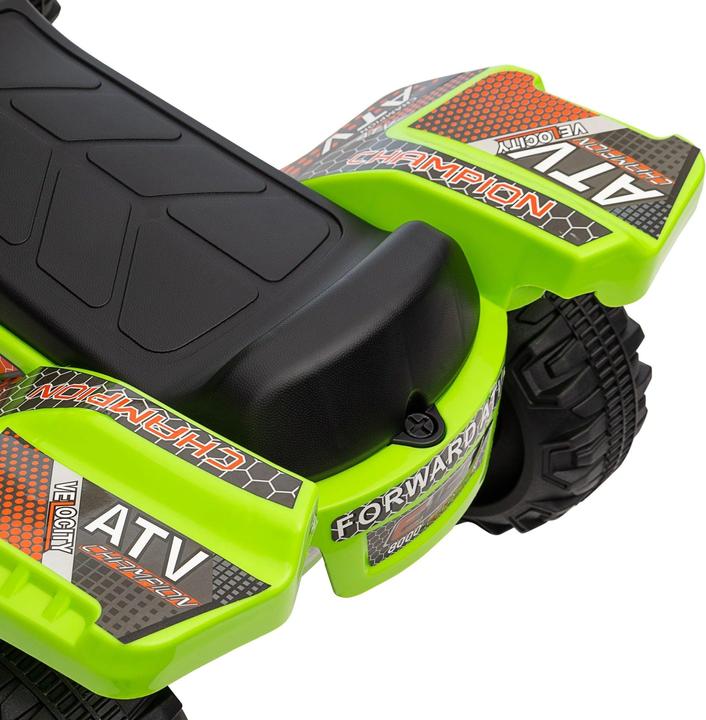 Produktbild Homcom Mini Elektro-Quad Kinder ATV für 18-36 Monate Kinder Metall PP-Kunststoff Grün 70x42x45cm (6 V)