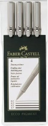 Produktbild Faber-Castell Tintenschreiber (Schwarz, 4x)