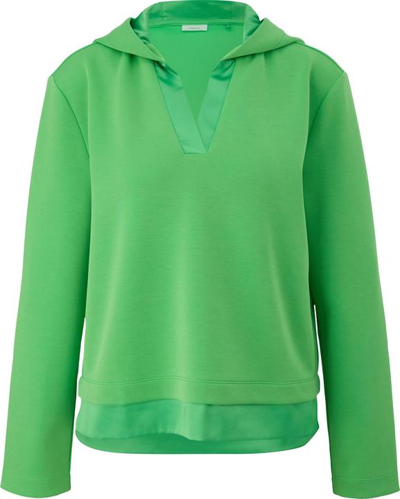 Produktbild s.Oliver Sweatshirt Scuba-Sweatshirt mit Kapuze (36)