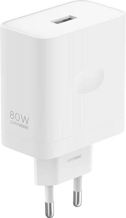 Actual product image realme 80W USB-A SuperVooc Adapter - White (80 W)