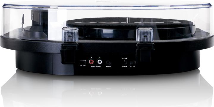 Actual product image Lenco GRAMOFON LS-40BK black (Semi-automatic)