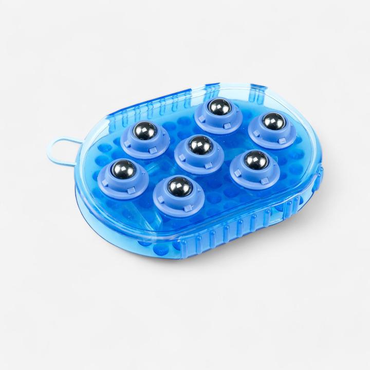 Produktbild Kerbl Magnet-Massage-Striegel königsblau