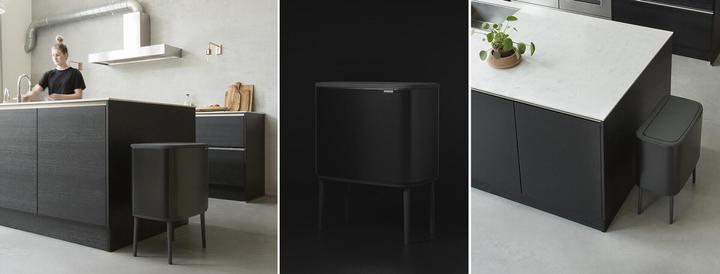 Actual product image Brabantia Recycling bin Bo Touch Bin black (33 l)